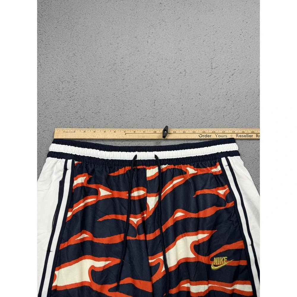 Nike Dri-FIT Shorts Mens 3XL Tiger Stripe Basketball Mesh 8 Inseam FN1850-121